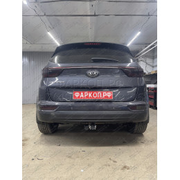 H095C GALIA Полностью оцинкованный фаркоп на Hyundai Tucson дорестайл 2015-2018 (установка без снятия и выреза бампера), Kia Sportage 4 дорестайл 2015-2018 (требуется 
