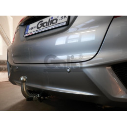 H096C GALIA Полностью оцинкованный фаркоп на Honda Jazz 2014-2020, Honda Fit 2013-2020. Тип шара: C (горизонтальный съемный). Невидимый вырез бампера. Нагрузки: 1200/80 