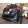H115V GALIA Полностью оцинкованный фаркоп на Honda Jazz 2023-, Honda Jazz Crosstar 2023-. Подрозетник убирается за бампер. Тип шара: AV (вертикальное быстросъемное крепление шара на ключе). Невидимый вырез бампера. Нагрузки: 1200/75 кг, масса фаркопа 14,4