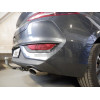 H116C GALIA Полностью оцинкованный фаркоп на Hyundai i30 Fastback 2017-. Тип шара: C (горизонтальный съемный). Установка без снятия и выреза бампера. Нагрузки: 1600/85 кг, масса фаркопа 15,47 кг
