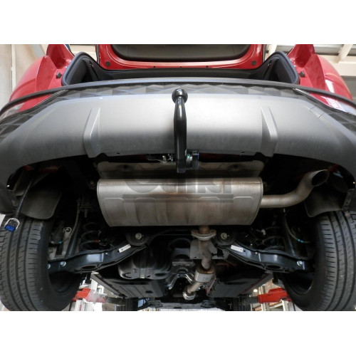 H120A GALIA Полностью оцинкованный фаркоп на Hyundai Tucson 2021-2024, 2024-, Kia Sportage 2022-2025, 2025-. Подрозетник убирается за бампер. Тип шара: A. Установка без выреза бампера. Нагрузки: 2000/120 кг, масса фаркопа 16,5 кг