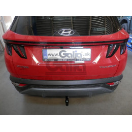 H120A GALIA Полностью оцинкованный фаркоп на Hyundai Tucson 2021-2024, 2024-, Kia Sportage 2022-2025, 2025-. Подрозетник убирается за бампер. Тип шара: A. Установка без вырез