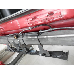 H120A GALIA Полностью оцинкованный фаркоп на Hyundai Tucson 2021-2024, 2024-, Kia Sportage 2022-2025, 2025-. Подрозетник убирается за бампер. Тип шара: A. Установка без вырез