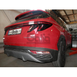 H120A GALIA Полностью оцинкованный фаркоп на Hyundai Tucson 2021-2024, 2024-, Kia Sportage 2022-2025, 2025-. Подрозетник убирается за бампер. Тип шара: A. Установка без вырез
