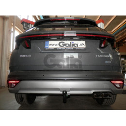 H120A GALIA Полностью оцинкованный фаркоп на Hyundai Tucson 2021-2024, 2024-, Kia Sportage 2022-2025, 2025-. Подрозетник убирается за бампер. Тип шара: A. Установка без вырез