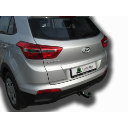 H227-A Лидер-плюс ТСУ для Hyundai Creta 2016-2021, 2021-2022, Solaris HC 2024- без снятия и выреза бампера. Нагрузки: 1300/75 кг, масса фаркопа 14,14 кг (без электрики в компл