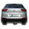 H227-A Лидер-плюс ТСУ для Hyundai Creta 2016-2021, 2021-2022, Solaris HC 2024- без снятия и выреза бампера. Нагрузки: 1300/75 кг, масса фаркопа 14,14 кг (без электрики в комплекте)