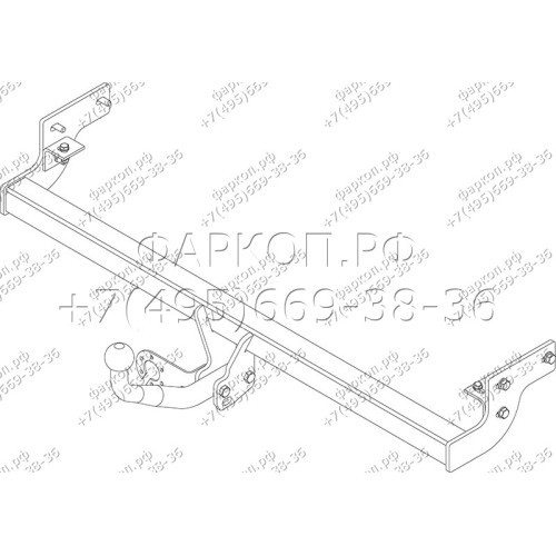 HY 20 AVTOS Фаркоп на Hyundai Elantra седан 2006-2012. Необходима подрезка бампера. Тип шара: A. Нагрузки: 750/50 кг, масса фаркопа 16,5 кг (без электрики в комплекте)
