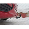 H.H07.A HALTY Фаркоп на Honda Fit Shuttle 2015-2022, Honda Shuttle 2015-2022 (для Hybrid только на дорестайлинг 2015-2019). Требуется подрезка бампера. Тип шара: A. Нагрузки: 750/75 кг