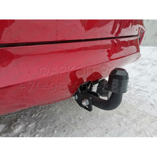 H.H07.A HALTY Фаркоп на Honda Fit Shuttle 2015-2022, Honda Shuttle 2015-2022 (для Hybrid только на дорестайлинг 2015-2019). Требуется подрезка бампера. Тип шара: A. Нагрузки: 750/75 кг