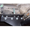 I015A GALIA Полностью оцинкованный фаркоп на Iveco Daily 1999-2014. Особенности: Фургон. Ступенька по всей ширине автомобиля, крепится только к боковым стенкам каркаса. Модель 35C. Тип шара: A. Установка без снятия и выреза бампера. Нагрузки: 3500/120 кг,