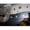 I015A GALIA Полностью оцинкованный фаркоп на Iveco Daily 1999-2014. Особенности: Фургон. Ступенька по всей ширине автомобиля, крепится только к боковым стенкам каркаса. Модель 35C. Тип шара: A. Установка без снятия и выреза бампера. Нагрузки: 3500/120 кг,