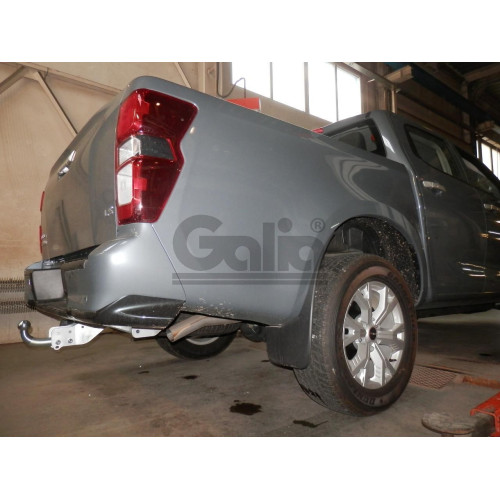 I022A GALIA Полностью оцинкованный фаркоп на Isuzu D-Max 2020-. Тип шара: A. Установка без снятия и выреза бампера. Нагрузки: 3500/250 кг, масса фаркопа 23,92 кг
