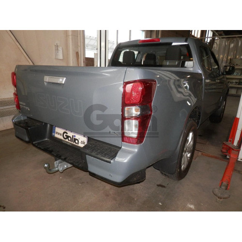 I022A GALIA Полностью оцинкованный фаркоп на Isuzu D-Max 2020-. Тип шара: A. Установка без снятия и выреза бампера. Нагрузки: 3500/250 кг, масса фаркопа 23,92 кг