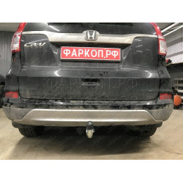 H089A GALIA Полностью оцинкованный фаркоп на Honda CR-V IV 2012-2017. Подрозетник убирается за бампер. Тип шара: A. Невидимый вырез бампера. Нагрузки: 2000/100 к