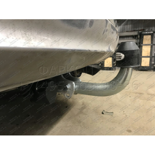 H089A GALIA Полностью оцинкованный фаркоп на Honda CR-V IV 2012-2017. Подрозетник убирается за бампер. Тип шара: A. Невидимый вырез бампера. Нагрузки: 2000/100 кг, масса фаркопа 17,92 кг