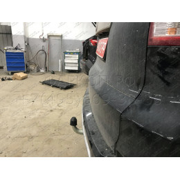H089A GALIA Полностью оцинкованный фаркоп на Honda CR-V IV 2012-2017. Подрозетник убирается за бампер. Тип шара: A. Невидимый вырез бампера. Нагрузки: 2000/100 к