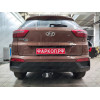 H227-A Лидер-плюс ТСУ для Hyundai Creta 2016-2021, 2021-2022, Solaris HC 2024- без снятия и выреза бампера. Нагрузки: 1300/75 кг, масса фаркопа 14,14 кг (без электрики в комплекте)