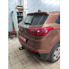 H227-A Лидер-плюс ТСУ для Hyundai Creta 2016-2021, 2021-2022, Solaris HC 2024- без снятия и выреза бампера. Нагрузки: 1300/75 кг, масса фаркопа 14,14 кг (без электрики в комплекте)