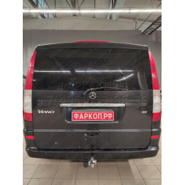 M108A GALIA Полностью оцинкованный фаркоп на Mercedes V-Class w447 2014-, Mercedes Vito w639 2003-2014, w447 2014-, Mercedes Viano w639 2003-2014. Особенности: задний привод, после 07/2010- необ