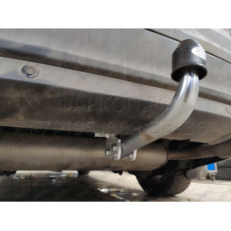 F119A GALIA Полностью оцинкованный фаркоп на Ford Focus III универсал 2011-2018. Подрозетник убирается за бампер. Тип шара: A. Без выреза бампера. Нагрузки: 1