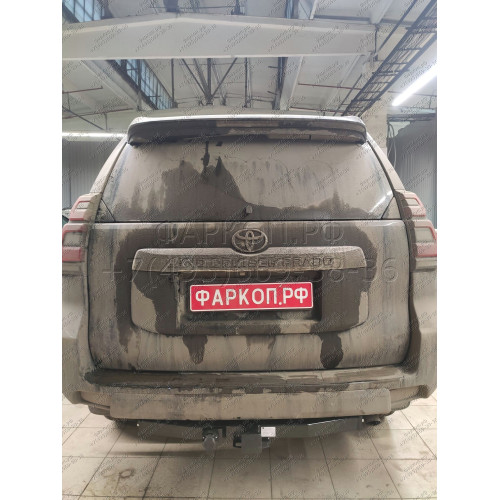 FA 1010-E Бизон Фаркоп на Toyota Highlander 1 XU20-40 2003-2010, Lexus RX 300/350/400 2003-2009 без подрезки бампера. Тип шара: E (легкосъемный шар под квадрат). Нагрузки: 3100/120 кг. Не комплектуется электрикой