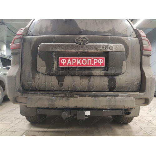 FA 1010-E Бизон Фаркоп на Toyota Highlander 1 XU20-40 2003-2010, Lexus RX 300/350/400 2003-2009 без подрезки бампера. Тип шара: E (легкосъемный шар под квадрат). Нагрузки: 3100/120 кг. Не комплектуется электрикой