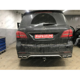 M115C GALIA Полностью оцинкованный фаркоп на Mercedes GLS-Class x166 2016-2019, Mercedes GLE-Class w166 2015-2019, Mercedes GLE-Class Coupe c292 2015-2019, Mercedes M-Class w164 2005-2012, w166 2012-2015, Mercedes GL-Class x16