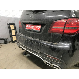 M115C GALIA Полностью оцинкованный фаркоп на Mercedes GLS-Class x166 2016-2019, Mercedes GLE-Class w166 2015-2019, Mercedes GLE-Class Coupe c292 2015-2019, Mercedes M-Class w164 2005-2012, w166 2012-2015, Mercedes GL-Class x16
