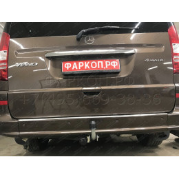 M108A GALIA Полностью оцинкованный фаркоп на Mercedes V-Class w447 2014-, Mercedes Vito w639 2003-2014, w447 2014-, Mercedes Viano w639 2003-2014. Особенности: задний привод, после 07/2010- необ