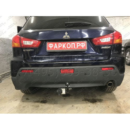 M111-A Лидер-плюс ТСУ для Mitsubishi ASX 2010-2022, Citroen C4 Aircross 2012-2014, Peugeot 4008 2012-2016. Необходима подрезка бампера. Нагрузки: 1200/75 кг, масса фаркопа 16,64 кг (без электрики в комплекте)