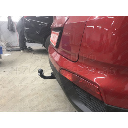 H227-A Лидер-плюс ТСУ для Hyundai Creta 2016-2021, 2021-2022, Solaris HC 2024- без снятия и выреза бампера. Нагрузки: 1300/75 кг, масса фаркопа 14,14 кг (без электрики в компл