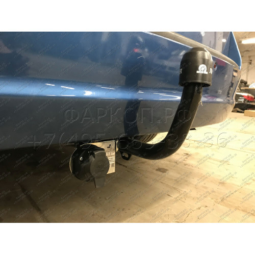 K106-A Лидер-плюс ТСУ для Kia Ceed универсал 2007-2013 без снятия и выреза бампера. Нагрузки: 1300/75 кг, масса фаркопа 16,66 кг (без электрики в комплекте)