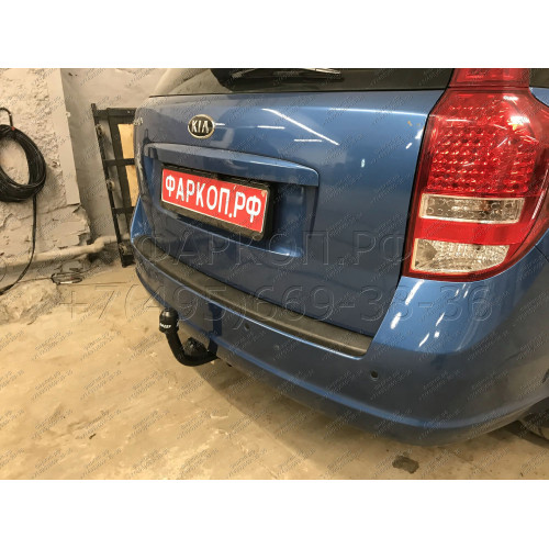 K106-A Лидер-плюс ТСУ для Kia Ceed универсал 2007-2013 без снятия и выреза бампера. Нагрузки: 1300/75 кг, масса фаркопа 16,66 кг (без электрики в комплекте)