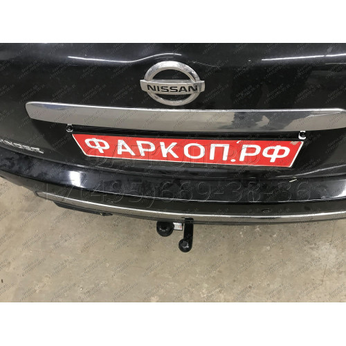 4375-A ORIS Распродажа! Фаркоп на Nissan Pathfinder R52 2014-2021. Необходима подрезка бампера. Тип шара: A. Нагрузки: 1250/75 кг, масса фаркопа 25,6 кг (без электрики в комплекте)
