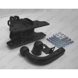 J-071 STEINHOF Фаркоп на Jeep Wrangler JK 2007-2018 без подрезки бампера. Тип шара: A. Нагрузки: 3500/175 кг, масса фаркопа 9,5 кг (без электрики в комплекте)
