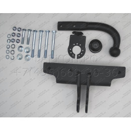 J-071 STEINHOF Фаркоп на Jeep Wrangler JK 2007-2018 без подрезки бампера. Тип шара: A. Нагрузки: 3500/175 кг, масса фаркопа 9,5 кг (без электрики в комплекте)