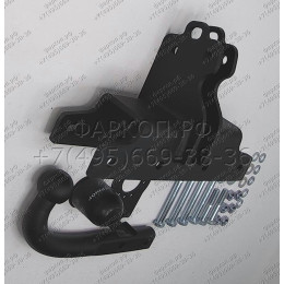 J-071 STEINHOF Фаркоп на Jeep Wrangler JK 2007-2018 без подрезки бампера. Тип шара: A. Нагрузки: 3500/175 кг, масса фаркопа 9,5 кг (без электрики в комплекте)