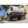 JCN-24-991122.00 PT GROUP Фаркоп на JAC T9 2024-, Sollers ST9 2025- без подрезки бампера. Тип шара: E (легкосъемный шар под квадрат). Нагрузки: 3500/140 кг, масса фаркопа 30,8 кг (без электрики в комплекте)