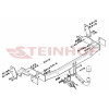 K-012 STEINHOF Фаркоп на Kia Sorento BL 2002-2006. Требуется подрезка бампера. Тип шара: A. Нагрузки: 2800/120 кг, масса фаркопа 21,9 кг (без электрики в комплекте)