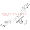 K-102 STEINHOF Фаркоп на Kia EV6 CV 07/2021-. Невидимая подрезка бампера. Тип шара: AV (вертикальное быстросъемное крепление шара на ключе). Нагрузки: 1650/110 кг (без электрики в комплекте)