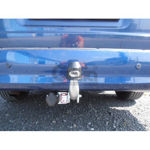 K018A GALIA Полностью оцинкованный фаркоп на Kia Carnival 1999-2006. Тип шара: A. Невидимый вырез бампера. Нагрузки: 2000/80 кг, масса фаркопа 18,52 кг