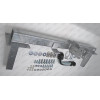 K018A GALIA Полностью оцинкованный фаркоп на Kia Carnival 1999-2006. Тип шара: A. Невидимый вырез бампера. Нагрузки: 2000/80 кг, масса фаркопа 18,52 кг