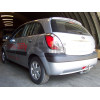 K033A GALIA Полностью оцинкованный фаркоп на Kia Rio II хетчбек 5 дверей 2005-2011. Фаркоп закрывает противотуманную фару. Тип шара: A. Невидимый вырез бампера. Нагрузки: 1100/50 кг, масса фаркопа 13,72 кг