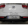 K039A GALIA Полностью оцинкованный фаркоп на Kia Rio хетчбек (европейская версия) 2017-2021. Тип шара: A. Установка без выреза бампера. Нагрузки: 1200/80 кг, масса фаркопа 14,02 кг