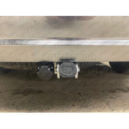 K0506C GALIA Полностью оцинкованный фаркоп на Kia Sorento MQ4 2020-, Hyundai Santa Fe 2020-2023. Тип шара: C (горизонтальный съемный). Установка без выреза бампера. Нагр
