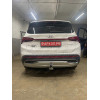 K0506C GALIA Полностью оцинкованный фаркоп на Kia Sorento MQ4 2020-, Hyundai Santa Fe 2020-2023. Тип шара: C (горизонтальный съемный). Установка без выреза бампера. Нагрузки: 2600/120 кг, масса фаркопа 18,35 кг