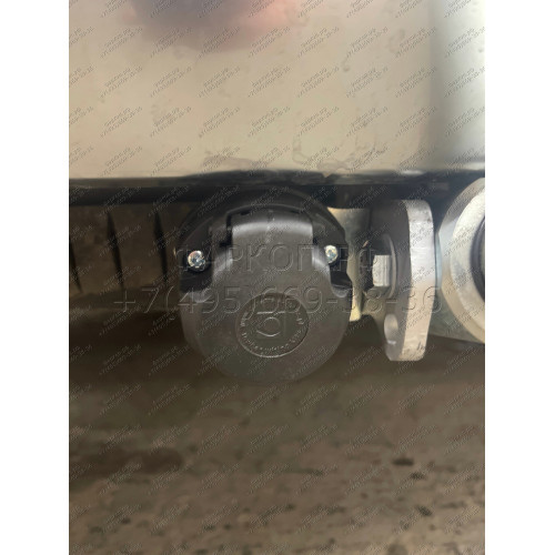 K0506C GALIA Полностью оцинкованный фаркоп на Kia Sorento MQ4 2020-, Hyundai Santa Fe 2020-2023. Тип шара: C (горизонтальный съемный). Установка без выреза бампера. Нагрузки: 2600/120 кг, масса фаркопа 18,35 кг