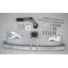 K0506C GALIA Полностью оцинкованный фаркоп на Kia Sorento MQ4 2020-, Hyundai Santa Fe 2020-2023. Тип шара: C (горизонтальный съемный). Установка без выреза бампера. Нагрузки: 2600/120 кг, масса фаркопа 18,35 кг