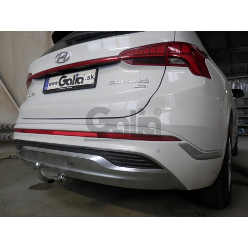 K050C GALIA Полностью оцинкованный фаркоп на Kia Sorento MQ4 2020-, Hyundai Santa Fe 2020-2023. Тип шара: C (горизонтальный съемный). Невидимый вырез бампера. Нагрузки: 2600/120 кг, масса фаркопа 18,35 кг